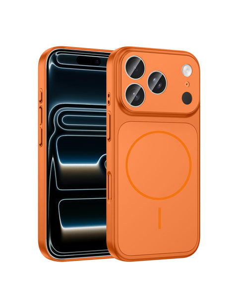 iPhone 17 Pro Case with Magnetic Charging Full Camera Protection Cover