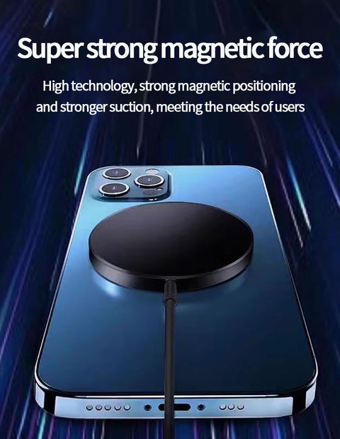 IPhone 17 Pro Pro Max Wireless Charger 15W Magnetic Wireless Fast Charging, Compatible With IPhone 12, 13, 14, 15, 16, And 17 Pro, Pro Max Series Models
